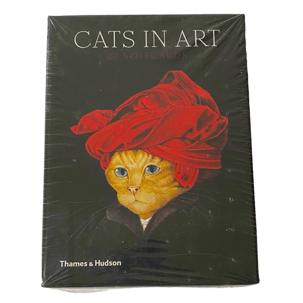 Cats in Art *NEW* Sealed Notecards